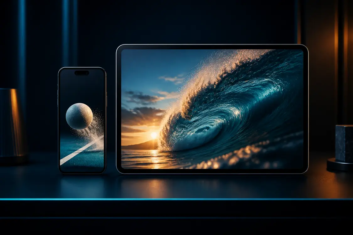 UltraVista on mobile and tablet